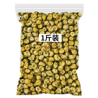 罐装菊花茶胎菊散装白菊花茶清热解毒特级金银花菊花茶