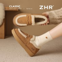 【雪地靴合集59元起】ZHR雪地靴加绒保暖毛毛靴短靴 36