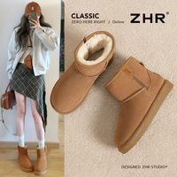 【雪地靴合集59元起】ZHR雪地靴加绒保暖毛毛靴短靴 39
