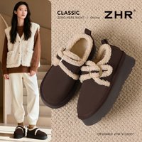 【雪地靴合集59元起】ZHR雪地靴加绒保暖毛毛靴短靴 39