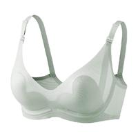 夏季超薄款哺乳内衣大胸显小聚拢防下垂怀孕产后喂奶文胸