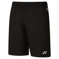 YONEX 尤尼克斯 羽毛球网球运动服男短裤yy速干  15048CR-007  黑色  L