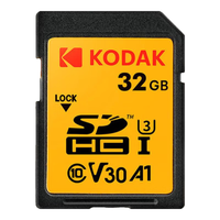 KODAK柯达SD存储卡V30内存卡高速数码单反相机高清4k闪存卡 标配：V30-支持高清4K画质 32GB