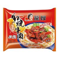 龙嫂 LONGSAO 刘强东同款龙嫂 LONGSAO 米线 红烧牛肉味 麻辣牛肉 香菇鸡肉3包装