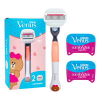 Gillette 吉列 女士脱毛刀 丘可熊款 1刀架+2刀头