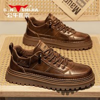 公牛世家 男士休闲皮鞋 GN2412261654