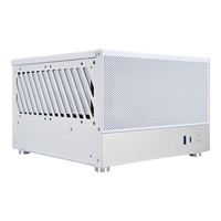 鱼巢(METALFISH)T20迷你机箱ITX卧式电脑机箱 支持180水冷 刀卡半高显卡 T20