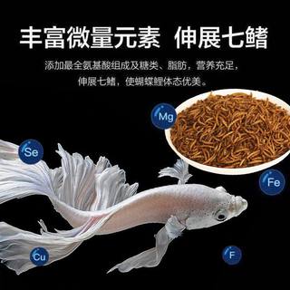 锦鲤鱼食面包虫干鱼饲料龙鱼观赏鱼通用型营养高蛋白饲料上浮颗粒