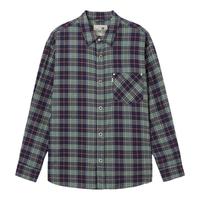 Levi's®SilverTab™男士美式复古高街时尚格子休闲针织长袖衬衫