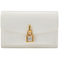 CHARLES & KEITH CHARLES&KEITH质感锁扣纯色双肩带链条单肩斜挎小方包包女包女