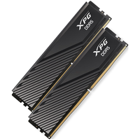 ADATA 威刚 XPG系列 威龙D300 DDR5 6400MHz 台式机内存 马甲条 黑色 64GB 32GBx2 C32