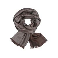 Gucci古驰羊毛真丝围巾春秋薄款披肩男女同款简约百搭