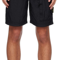 石头岛 金属尼龙短裤Black L0219 Nylon Metal ECONYL Shorts 限28码