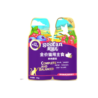 顽皮 果饭儿猫用主食餐包鲜肉猫饭口味50g
