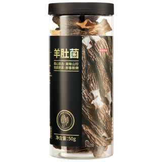 京东京造 羊肚菌50g 云南特产 山珍菌菇干货 煲汤火锅食材 年货
