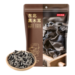 京东京造 东北黑木耳100g 黑木耳 干货 东北特产 火锅食材