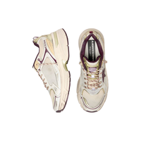 GOLDEN GOOSE【新年限定系列】男女LIGHTSTAR做旧厚底老爹鞋GGDB 白色/紫色女款 3