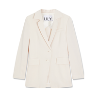 LILY 气质通勤款时尚百搭纯色西装外套