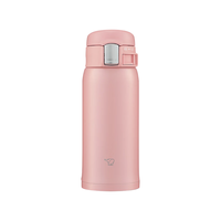 ZOJIRUSHI ZO JIRUSHI）弹盖保温保冷杯360ml杯粉色 不锈钢户外防漏水杯SM-SF36PA