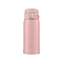 ZOJIRUSHI ZO JIRUSHI）弹盖保温保冷杯360ml杯粉色 不锈钢户外防漏水杯SM-SF36PA