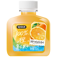 轻快活【年货礼盒】橙汁100%果汁含量0脂肪饮料橙汁含NFC橙汁150ml*15瓶