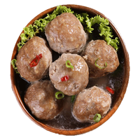 恋食记潮汕手打牛肉丸牛筋丸鱼丸特产肉丸子汕头火锅食材烧烤 潮汕牛肉丸500g+牛筋丸500g