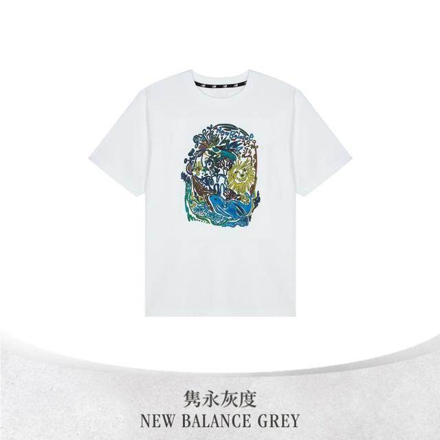 new balance 男女同款插画印花运动T恤JMTL2252