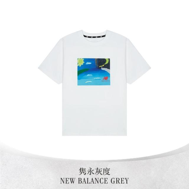 new balance 男女同款插画印花运动T恤JMTL2251