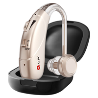 仁和【大功率50H续航】老人助听器老年人中重度耳聋耳背充电 单耳款-中重度适用（双耳拍2件即可 ）