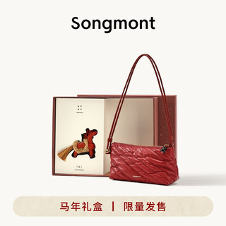 Songmont/崧 山下有松纵马逐乐女士单肩包 小