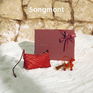 Songmont/崧 山下有松纵马逐乐女士单肩包 小