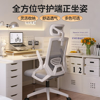 黑零 BLACK ZERO 人工力学 人体工学椅 4向头枕 翻转扶手 H2Max黑色【4向颈枕 翻转扶手】