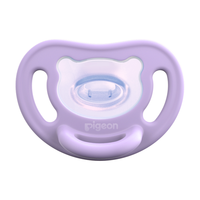 Pigeon 贝亲 萌柔伙伴系列 N982 安抚奶嘴 M号 紫色