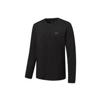 安德玛2025秋季弹力长袖速干衣登山轻柔T恤男士圆领上衣