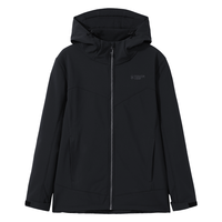 PLUS会员：Pioneer Camp 海豹软壳衣男防风防水户外旅行登山服男士秋冬加绒外套休闲夹克 深海蓝 /防风保暖/加绒内里