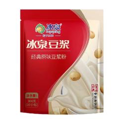 冰泉 豆浆粉30g×10包无蔗糖添加低甜速溶豆浆粉非转基因营养早餐