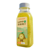 百泽异美园 百泽异 美园猕猴桃汁HPP锁鲜工艺100%鲜榨 8瓶/箱