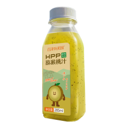 百泽异美园 百泽异 美园猕猴桃汁HPP锁鲜工艺100%鲜榨 8瓶/箱