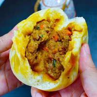 风马牛 蟹黄鲜肉包包子蟹黄包 2斤 100g×10袋