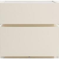 林氏家居智能床头柜小型床边储物柜收纳家用卧室2024LS459B2-A 【奶油色】床头柜