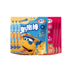 妙飞 果然心动高钙奶酪棒超级飞侠奶酪棒棒添加VD 600g/30支 果味