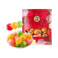 徐福记 棒棒糖综合水果味桶装约20支 200g
