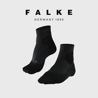 FALKE德国鹰客 RU Trail 男士跑步袜子干爽舒适贴合吸湿排汗16793 3010- 黑色【16793男】 1双 均码 44-45