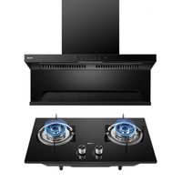 老板油烟机名气27大吸力5.2KW灶具顶侧油烟机组合A560