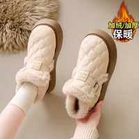YURRUXIU/悦如秀 加绒加厚 女士豆豆鞋