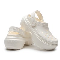 Crocs卡骆驰加绒洞洞鞋男女款雪屋暖棉Clog休闲鞋运动鞋棉鞋拖鞋 粉笔色【夏季款】 38/39