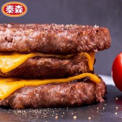 泰森 进口安格斯牛肉饼汉堡饼130g/片 2月27-4月效期随机发