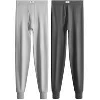 七匹狼 男士秋裤男款纯棉全棉薄款2026男生冬季保暖线裤毛裤男