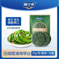 福宁港 霞浦烘干压缩海带丝 凉拌菜脆爽鲜嫩22g