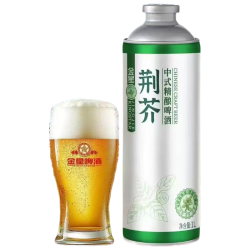 金星 沙糖桔中式精酿啤酒1L*6罐整箱装踏春送礼踏春送礼